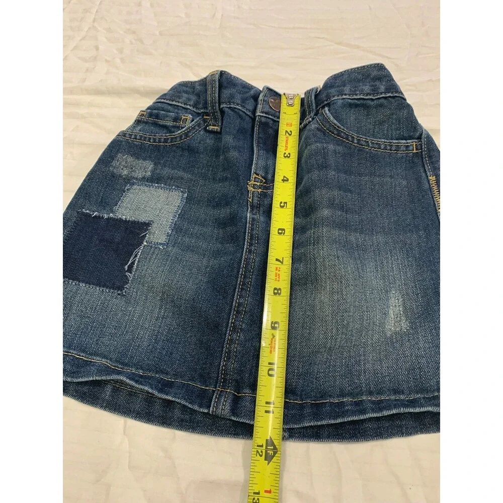 OLD NAVY GIRLS JEANS SKIRT SIZE M 8